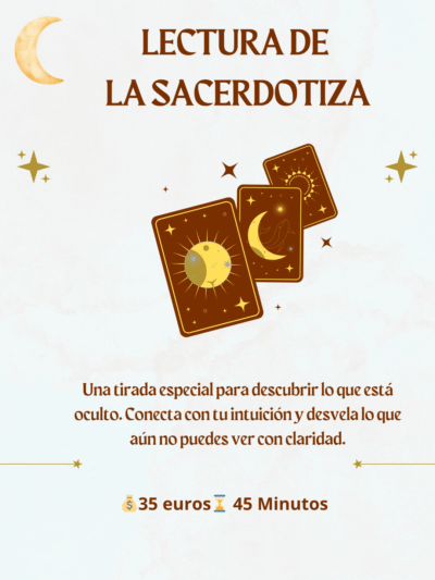 Lectura de la Sacerdotiza