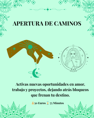 Apertura de Caminos